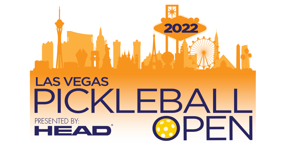 Las Vegas Pickleball Open 2022 Logo Pesented by HEAD